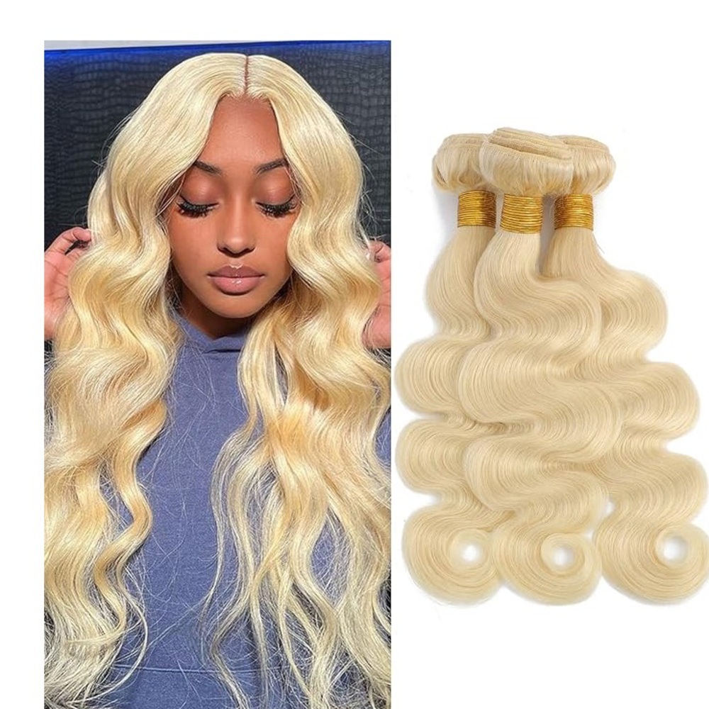 Blonde Wavy Hair Extensions